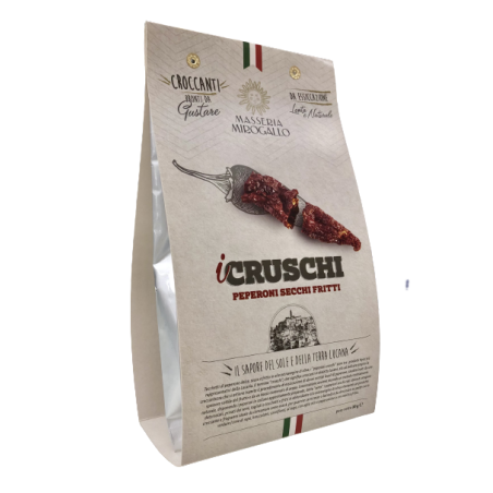 Peperoni Cruschi busta g. 30 - Masseria Mirogallo - Az. Agr. Belfiore , Matera
